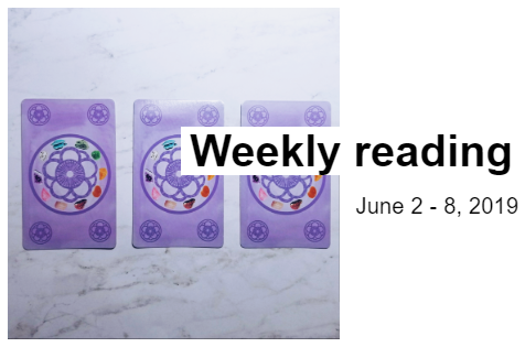 Weekly Reading - June 2 - 8, 2019