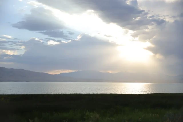 Golden Hour at Vineyard Beach, Utah