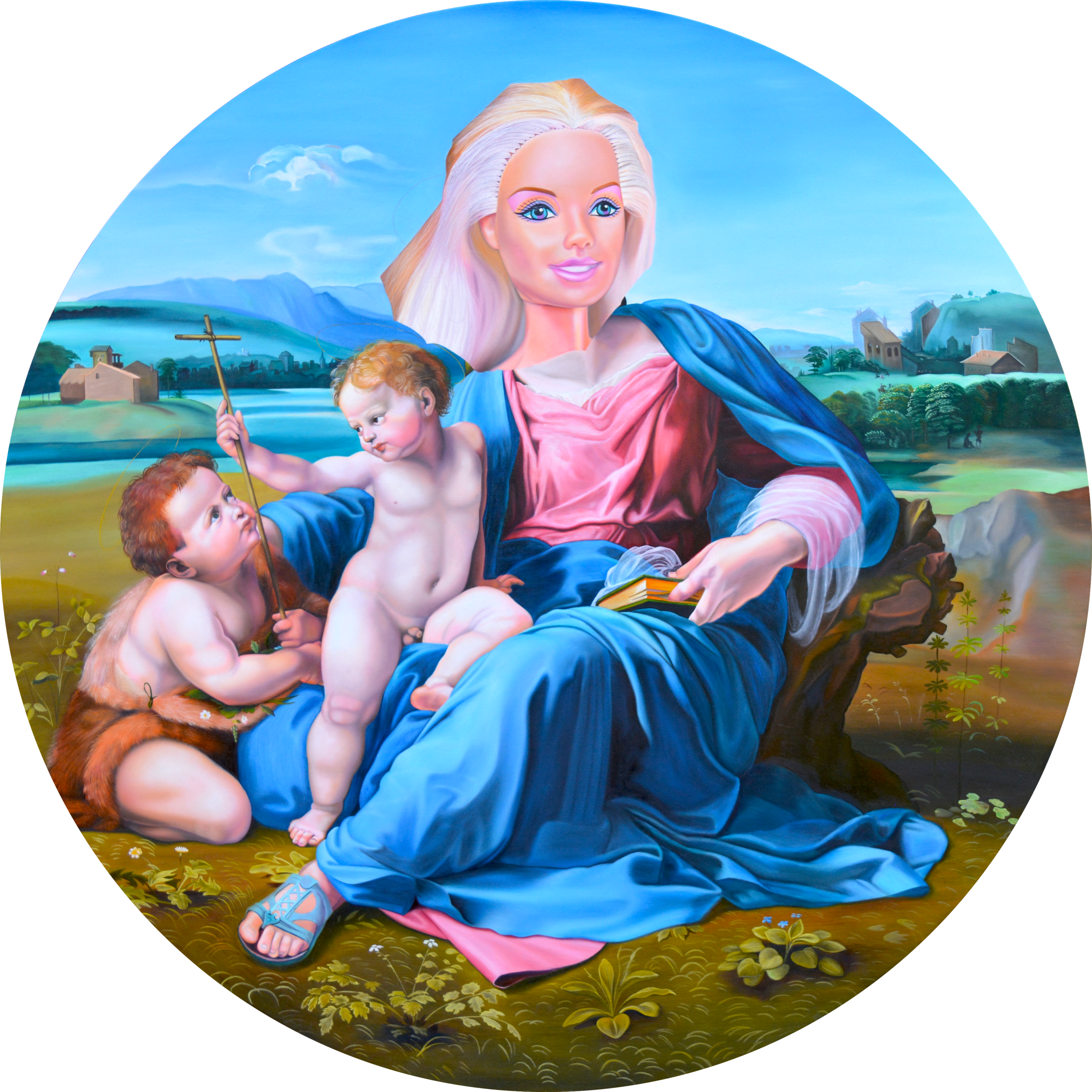 The Alba Madonna c 1510 ..png