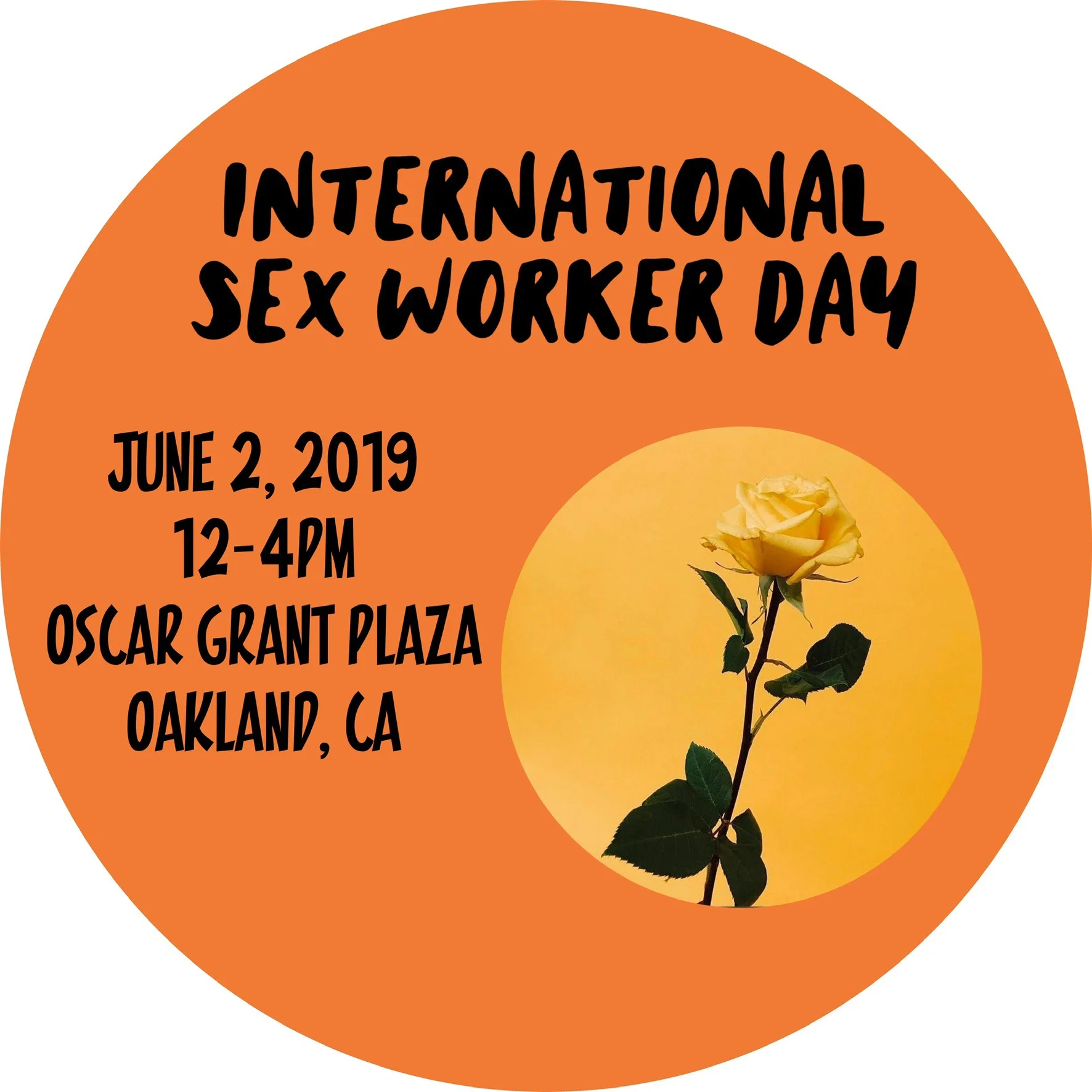 International Sex Workers Day "Sit with Us" Rally