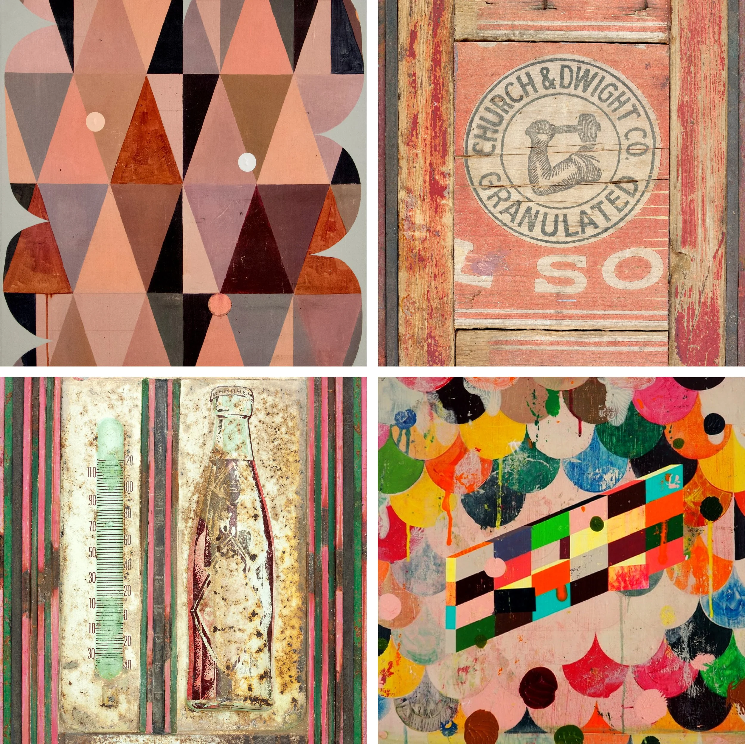 Nüart Gallery - Julian Brown + Randall Reid | MATERIAL MEMORY             