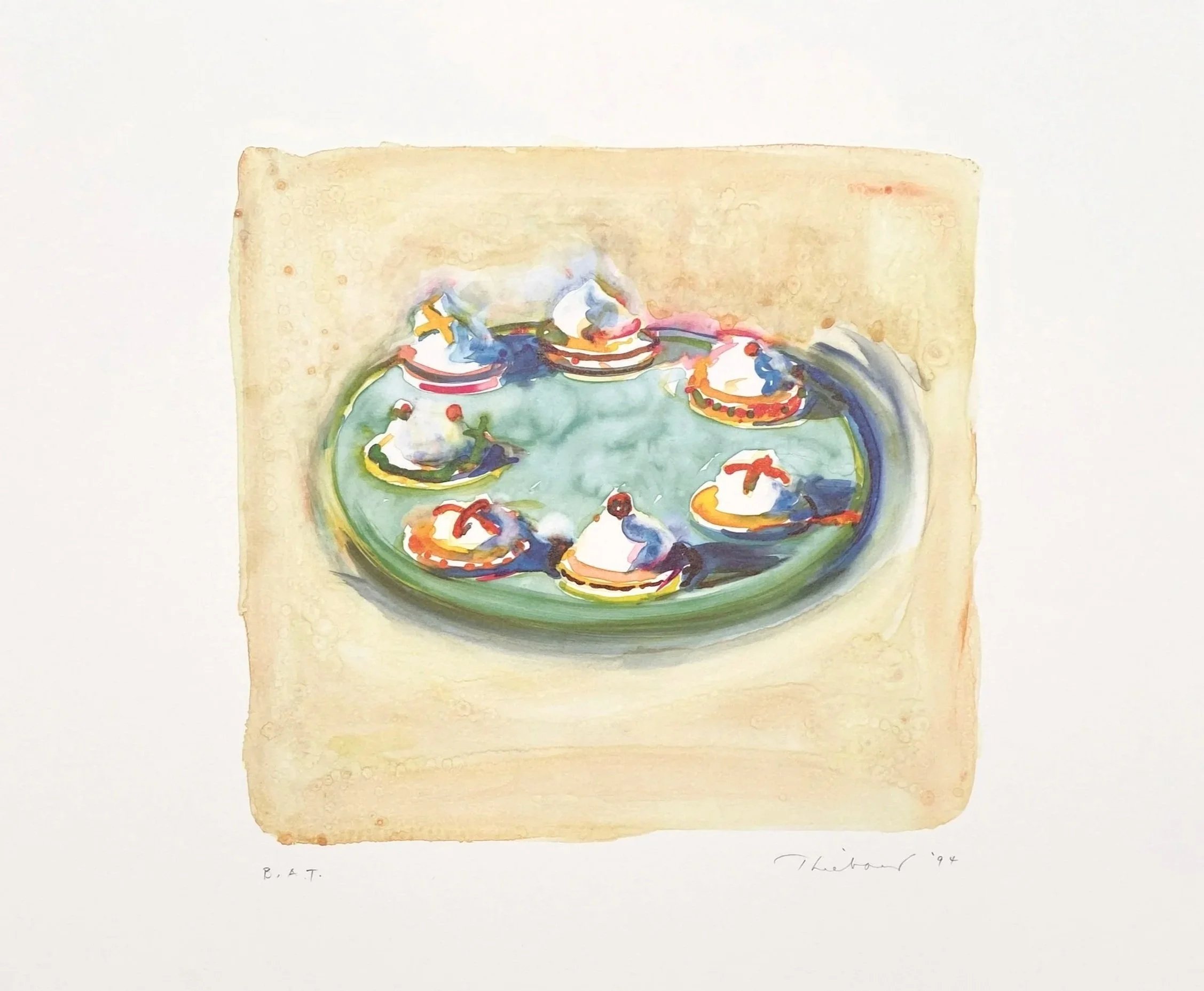 LESLIE SACKS GALLERY (B6) - WAYNE THIEBAUD