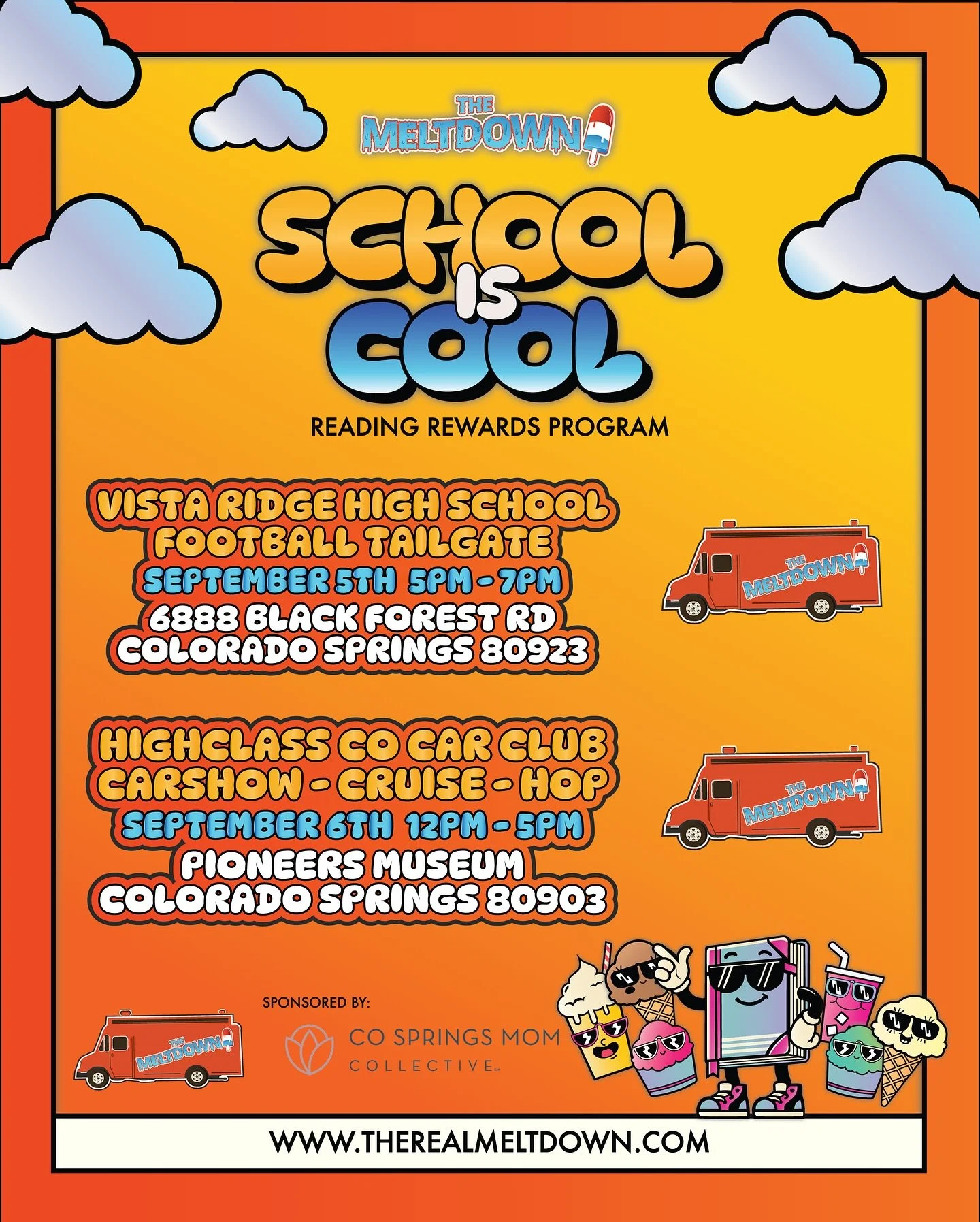 Parents, let&rsquo;s celebrate your little readers with something sweet! Check out these upcoming dates! 🍦📚
.
.
.
.
#icecream #Reading #milkshake #Catering #IceCreamLover #IceCreamObsession #FrozenDelights #SundaeFunday #SweetTreats #IceCreamTime #