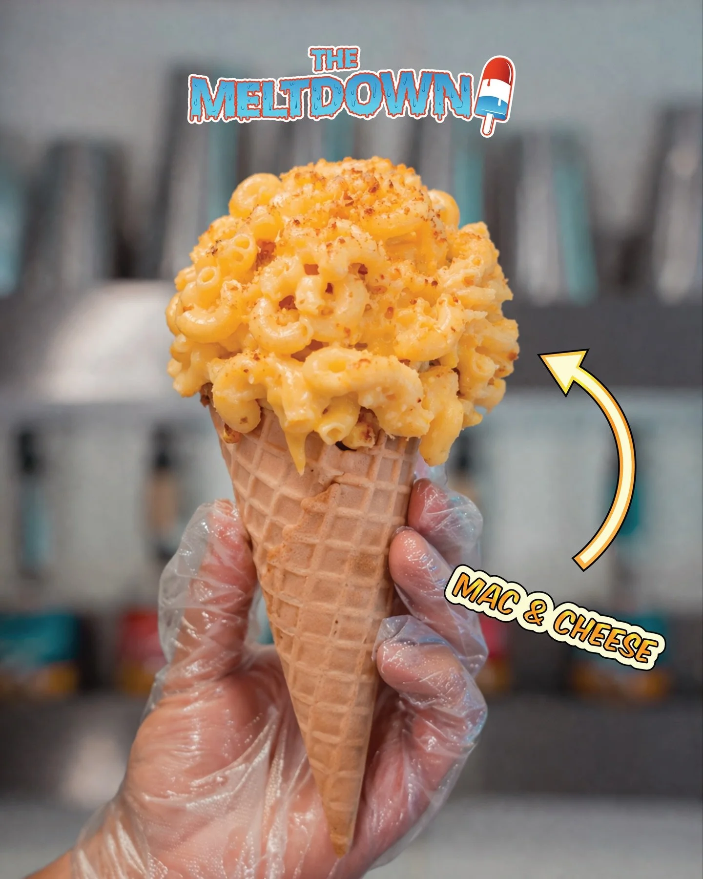 &ldquo;BREAKING: We&rsquo;re officially crossing over into comfort food.

Mac &amp; Cheese Cones drop this weekend 🧀🍦
Creamy. Cheesy. Served in a waffle cone.

No judgment. Just vibes.

Who&rsquo;s pulling up?&rdquo;
.
.
.
.
#icecream #foodtruck #m