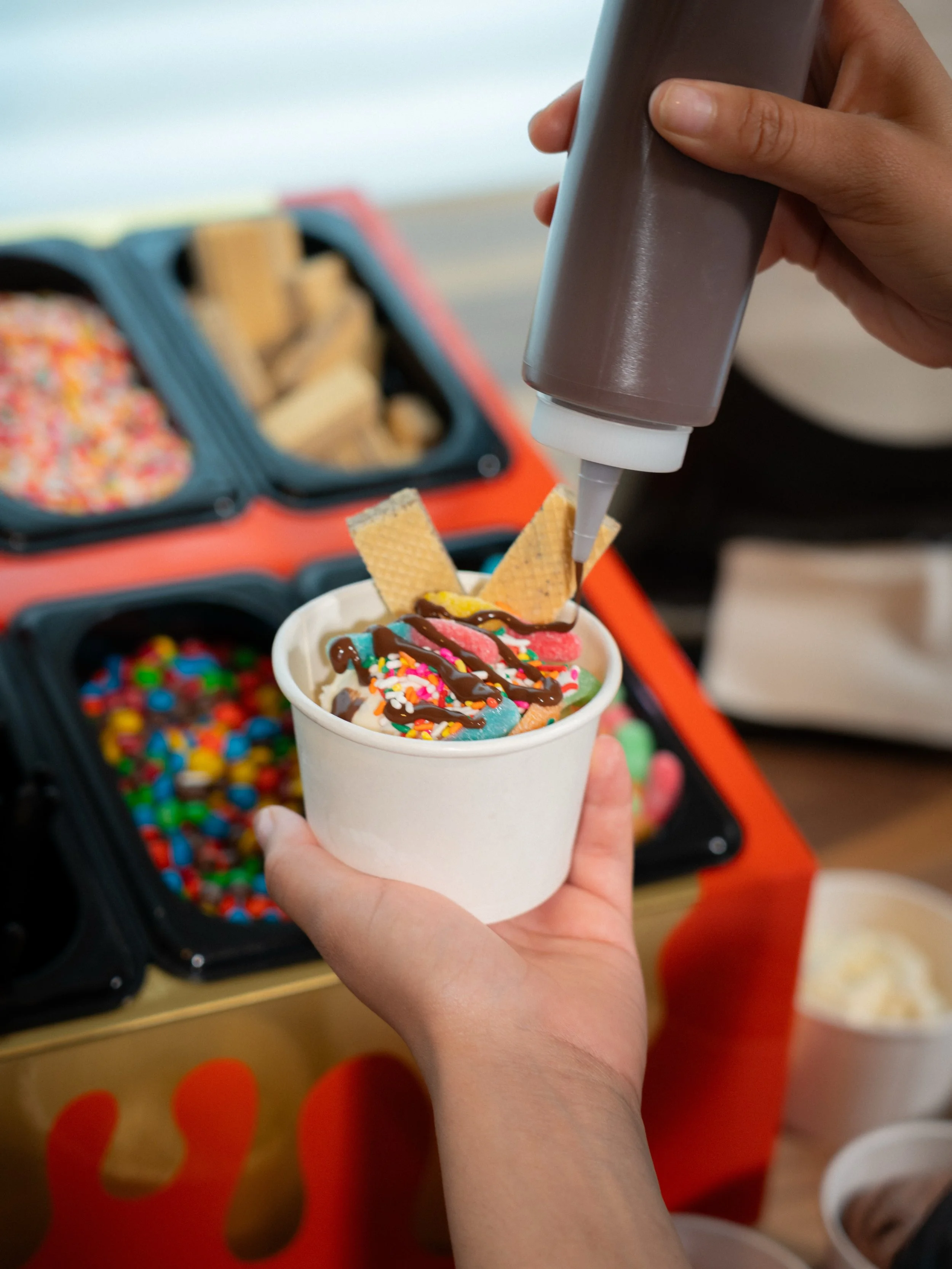 🍨 Build Your Perfect Sundae with The Meltdown! 🍨

Looking for a sweet way to elevate your next event? Our new Sundae Bar brings all the fun of an ice cream social directly to your guests!

🍦 Sundae Bar Includes: &bull; 4 Toppings &bull; Chocolate 