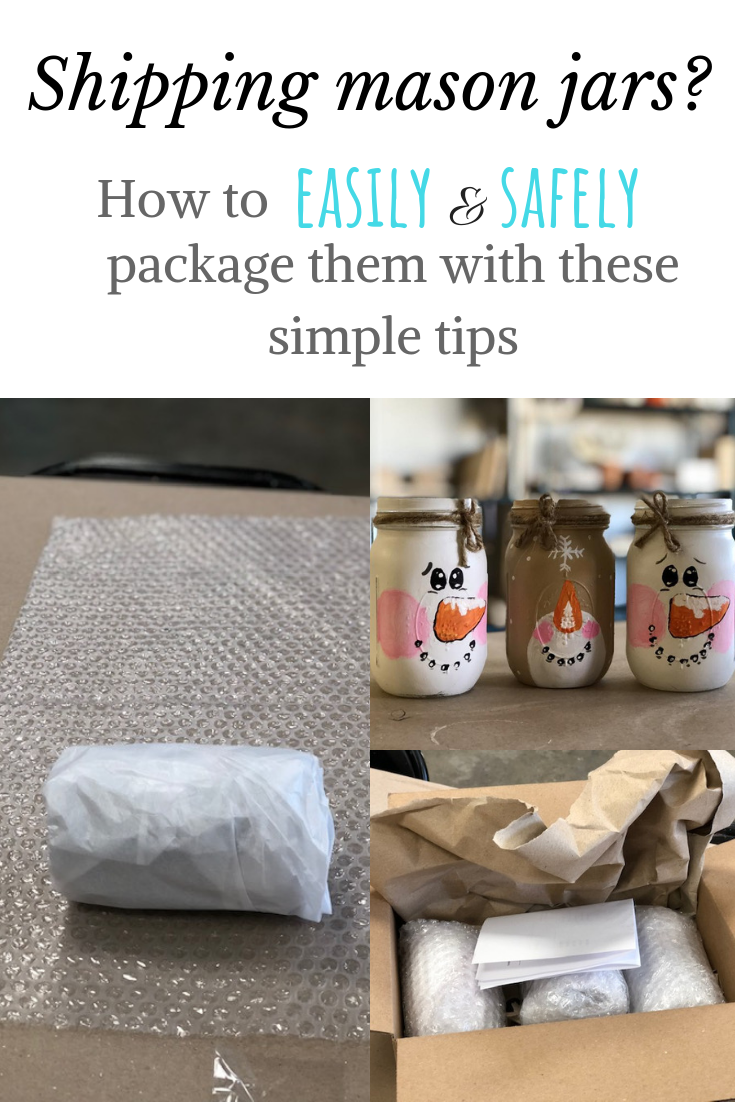 Shipping mason jars? How to easily and safely package them with these simple tips.