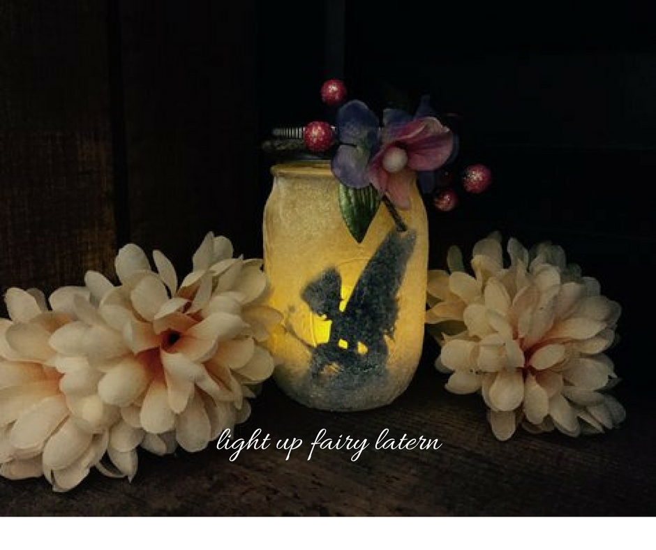 DIY Light Up Fairy Jar