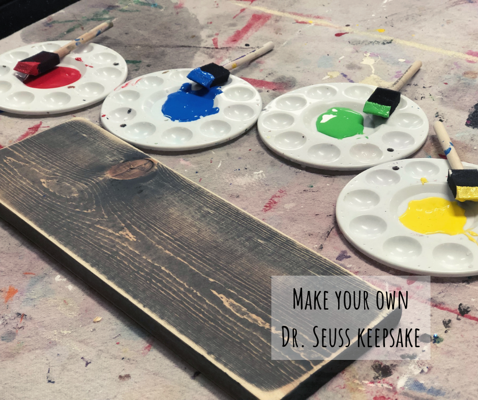One fish two fish, perfect Dr. Seuss keepsake craft to make with your kids