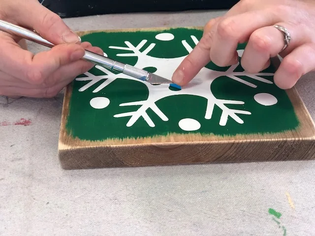 DIY Mini Wooden Winter Signs