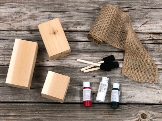 DIY simple rustic wooden Christmas presents, how to make your own