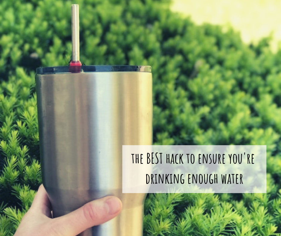 Drinking enough water when you're a busy momma, the #1 tip that really works