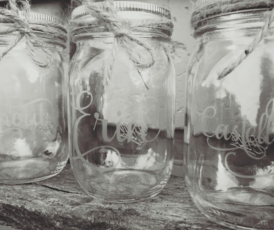 Glass etching the easy way 