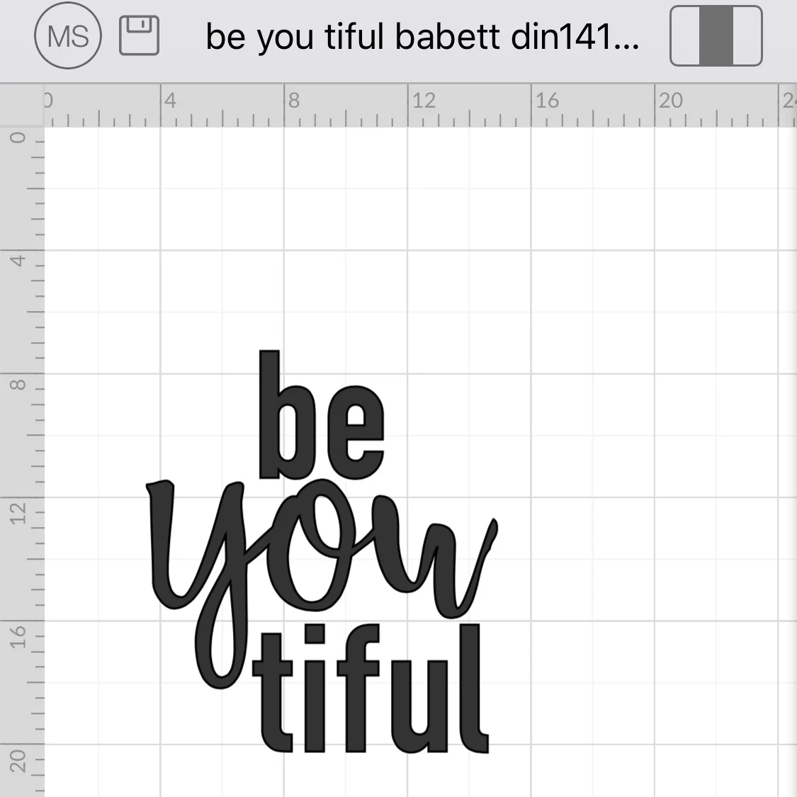 beYOUtiful+cricut+design+space