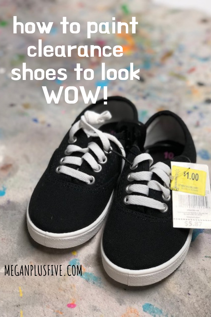 how to paint on clearance shoes to make them look wow
