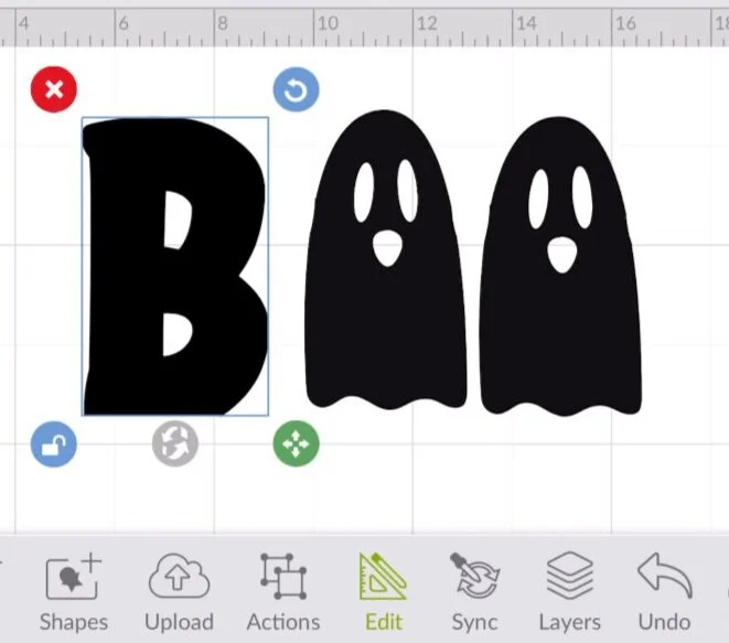 DIY free standing BOO cutouts using your Cricut & scroll saw. DIY craft kit for adutls for fall and Halloween.  How to make free stnading wood cutouts using your cricut.