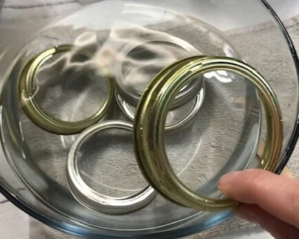 How To Rust Your Own Mason Jar Lids Megan Plus Five