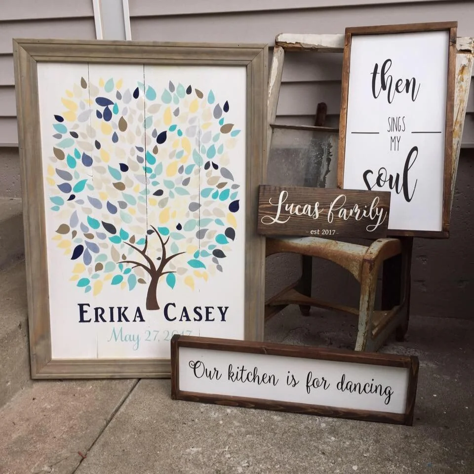 6 MUST haves for stenciling your own painted wood signs