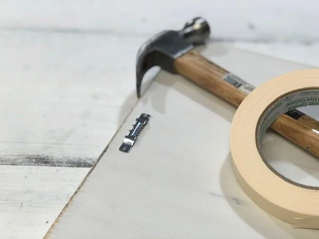 Easily attach hanging hardware to your signs