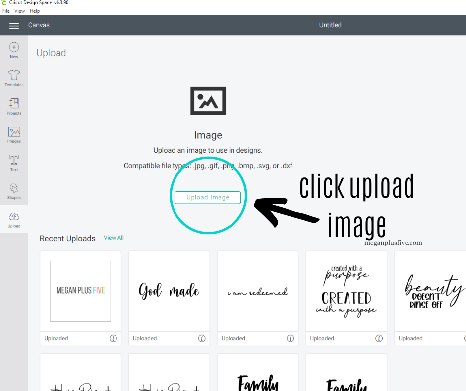 Extracting a zipped file & uploading an SVG into Cricut Design Space