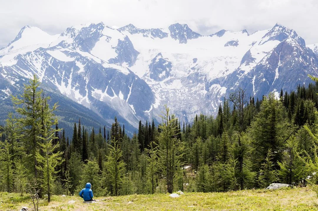 Mountain biking trails, ski hills, and mountains.