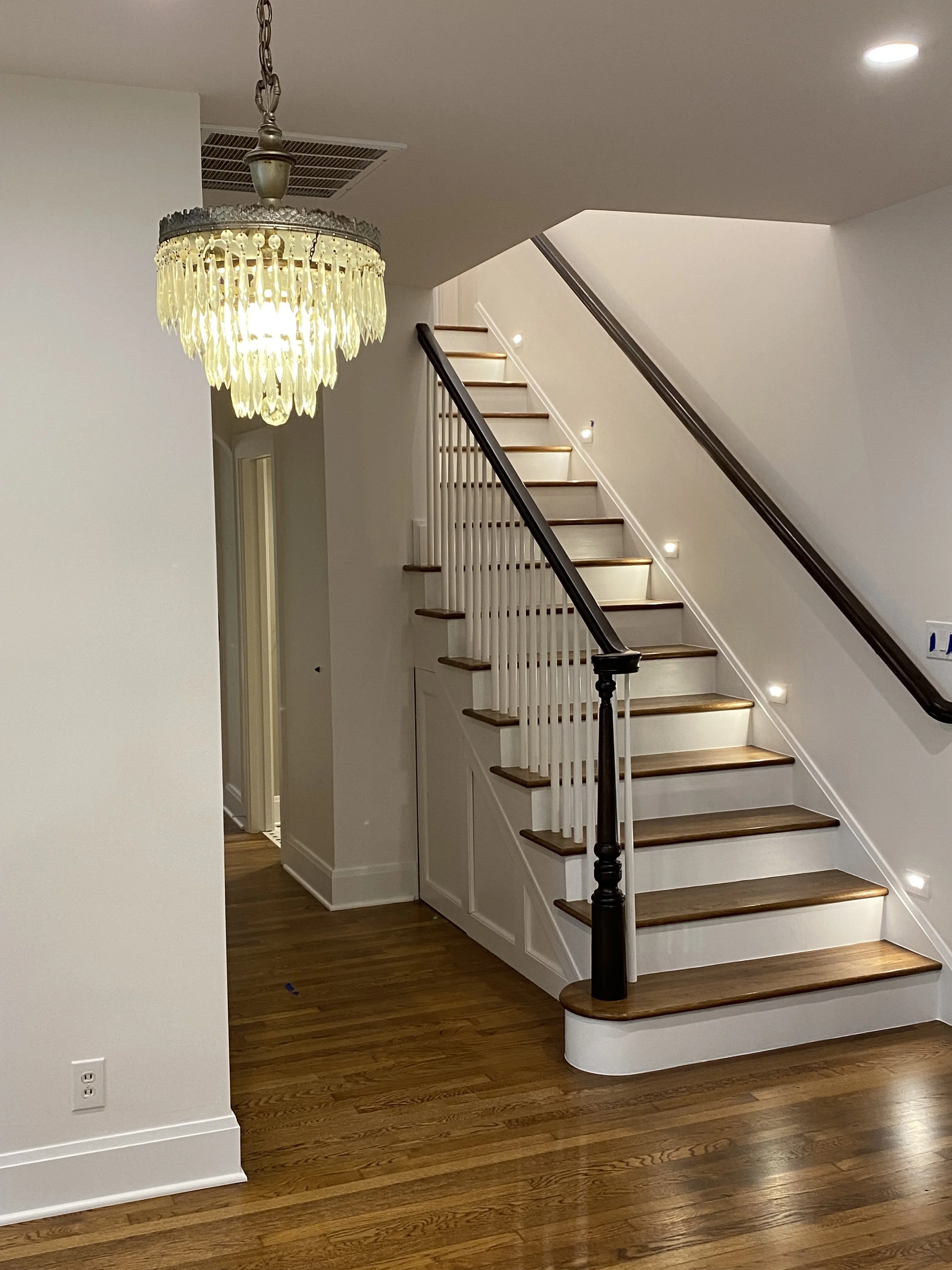  Designed and built to mimic an original circa 1935 stairway. 