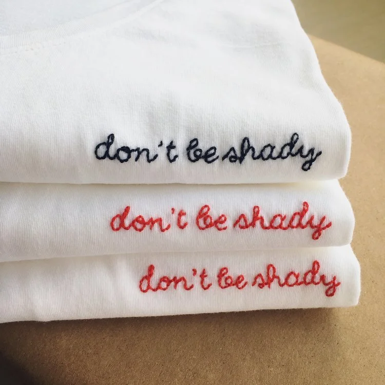 Embroidery on Clothing Workshop