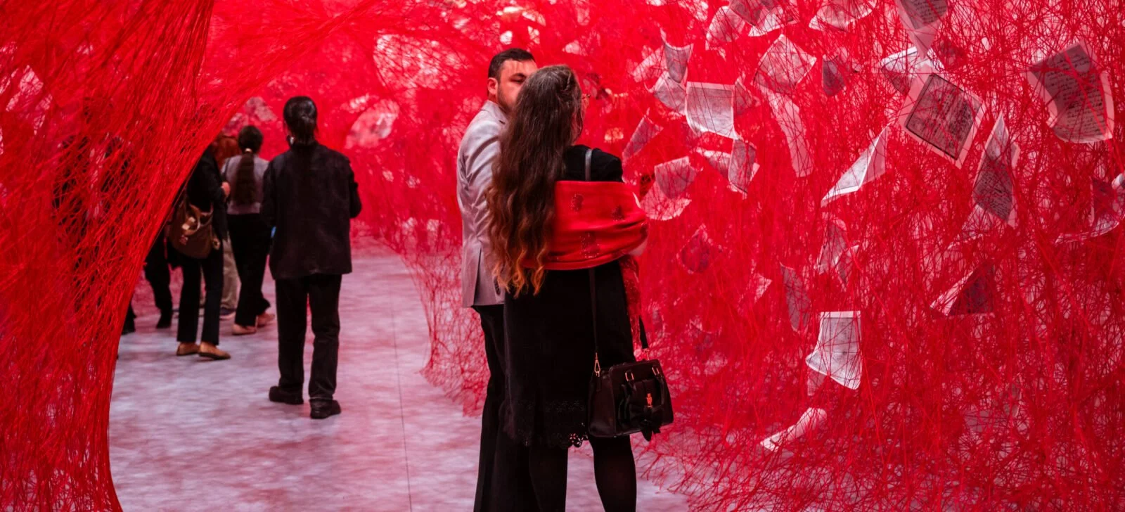 Chiharu Shiota Opening Night