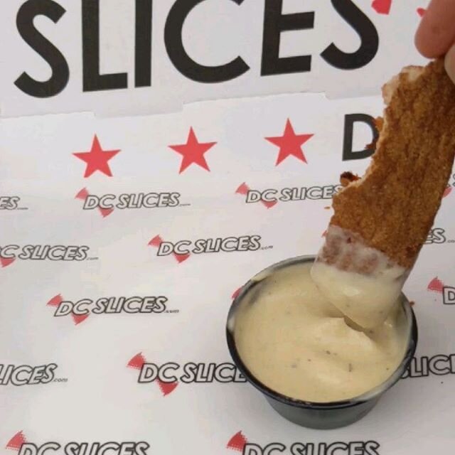 Extra creamy, rich &amp; garlicky.
The divine dip for the crust.
Our new garlic butter.

It took several weeks of testing but worth the love. Only available for delivery/pick up at DCslices.com