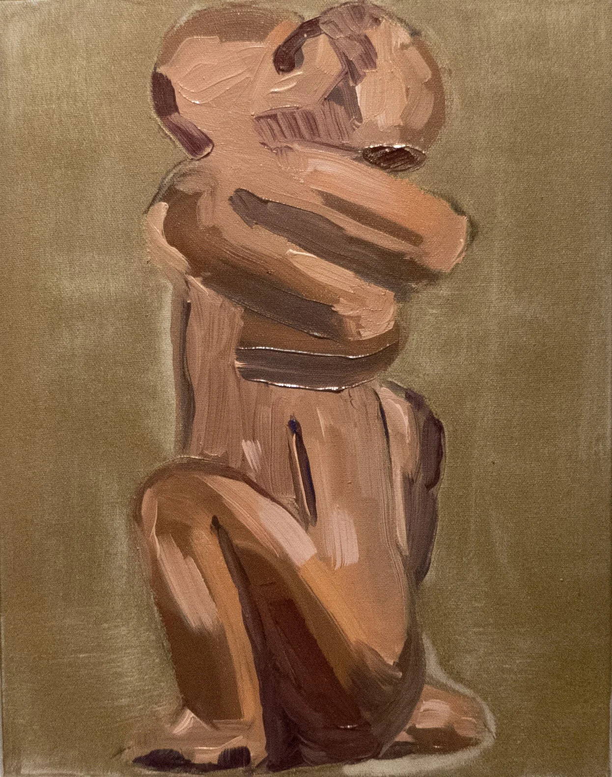 Photo by Brassaï, Sculpture by Picasso Figurine, bronze. 1931-H 10 cm
