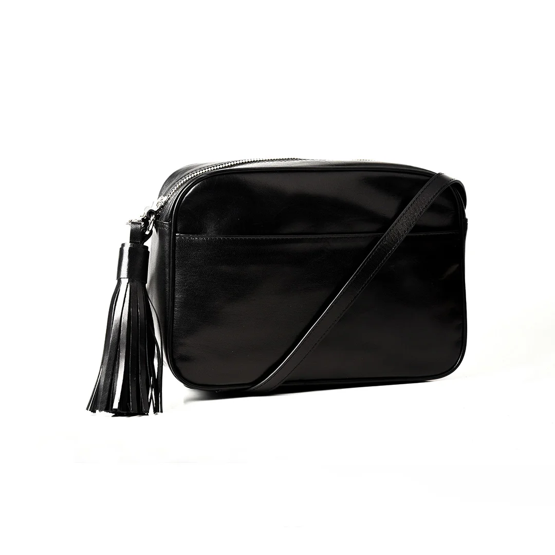 Rachel - Cross Body Single Zip Rounded