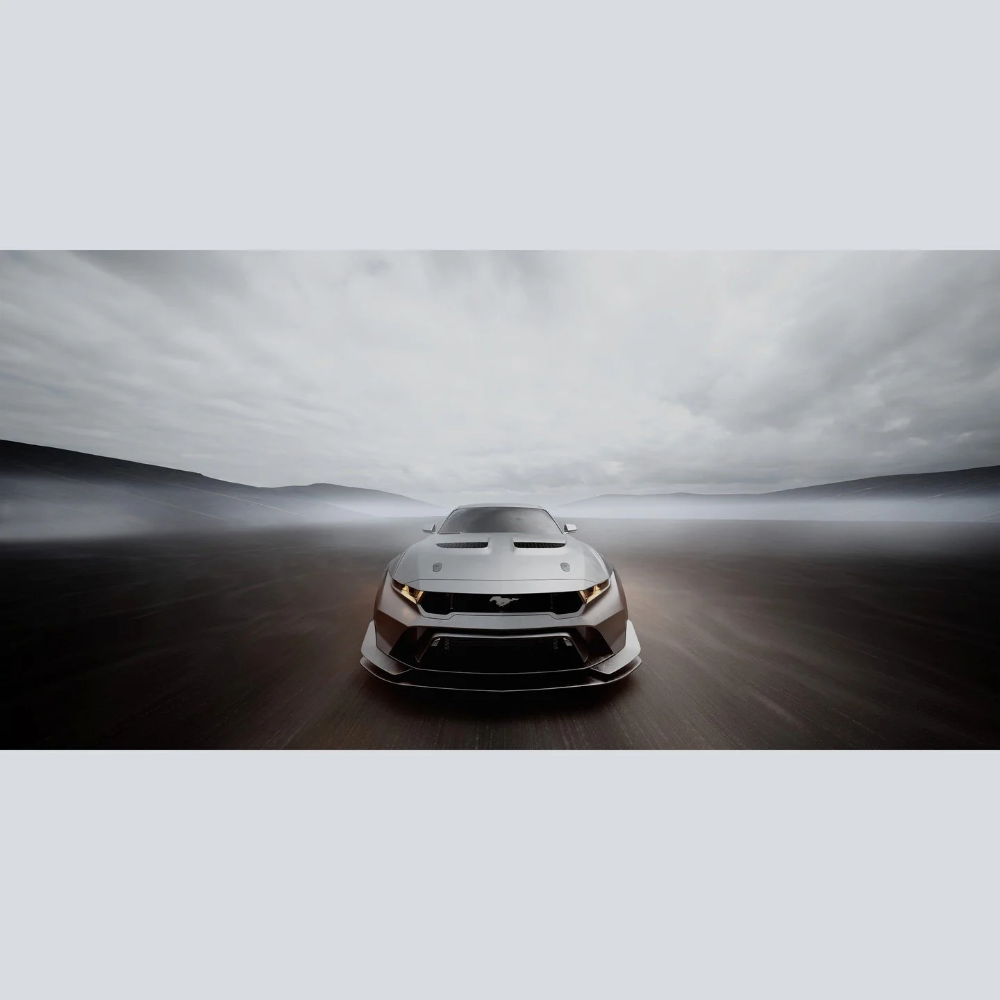 Mustang power w/ @man.vs.machine 

#3d #cgi #horsepower #mustang #racing #artdirection #automotive #redshift3d
