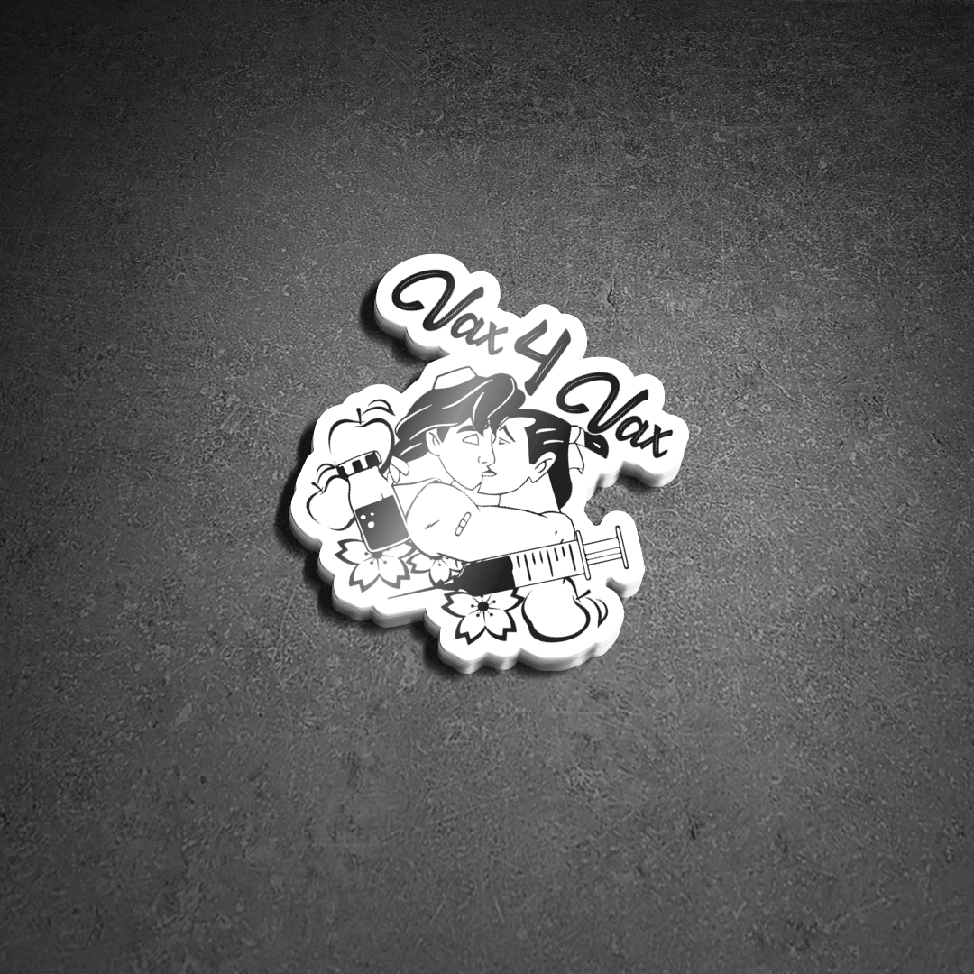 Vax 4 Vax Sticker