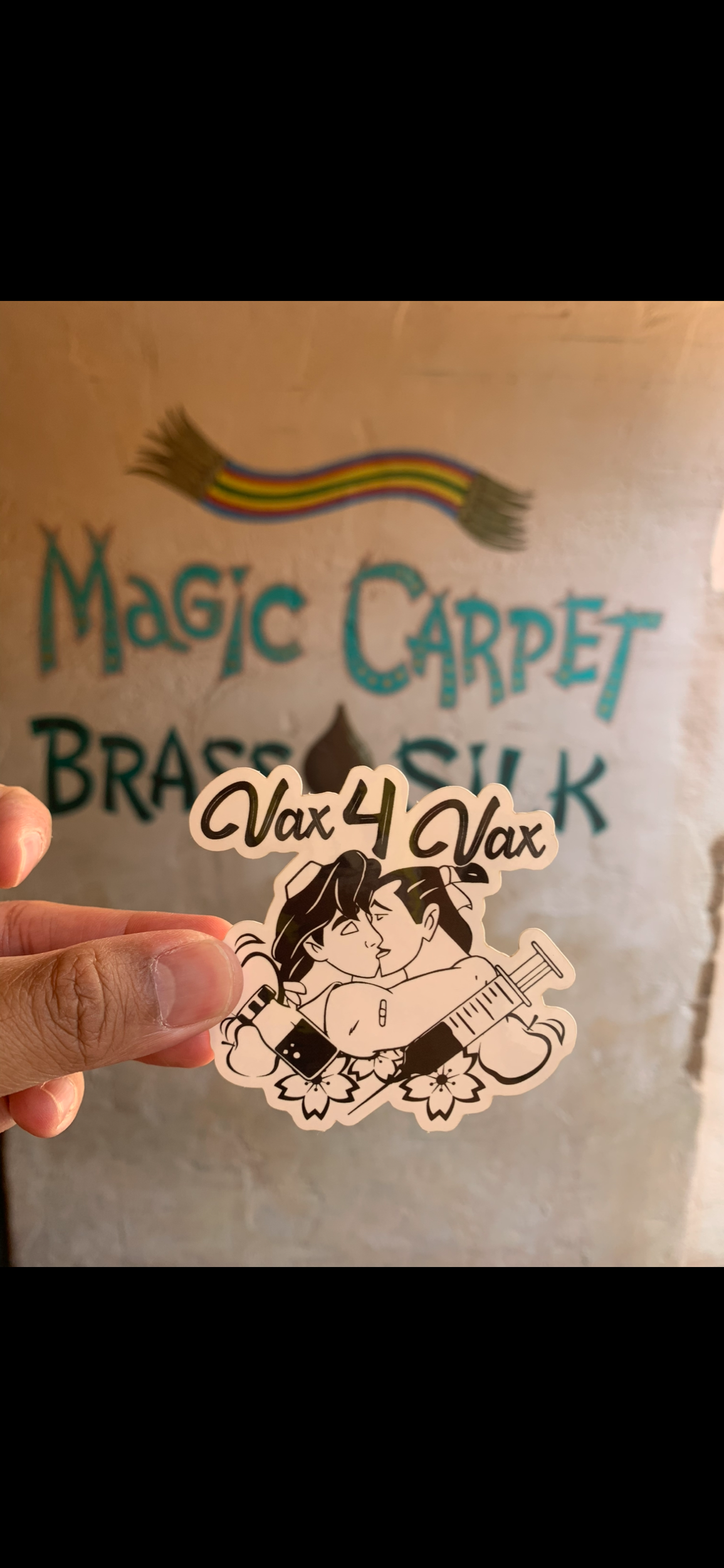 Vax 4 Vax Sticker