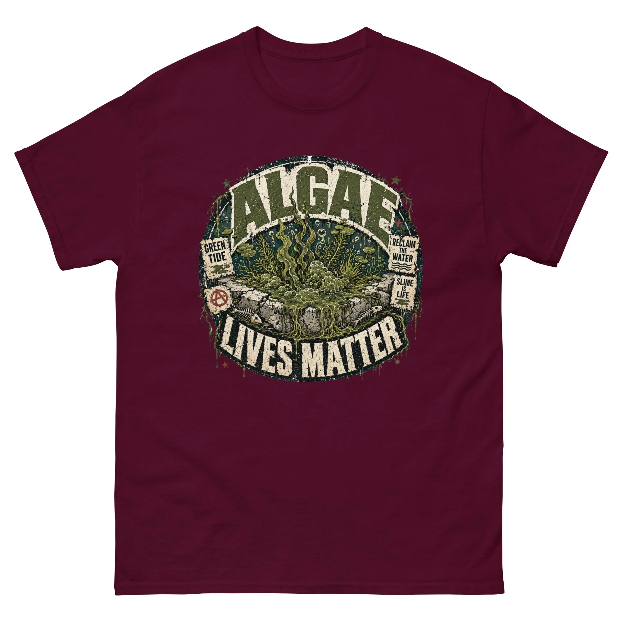 unisex-classic-tee-maroon-front-6a49945da634d.jpg