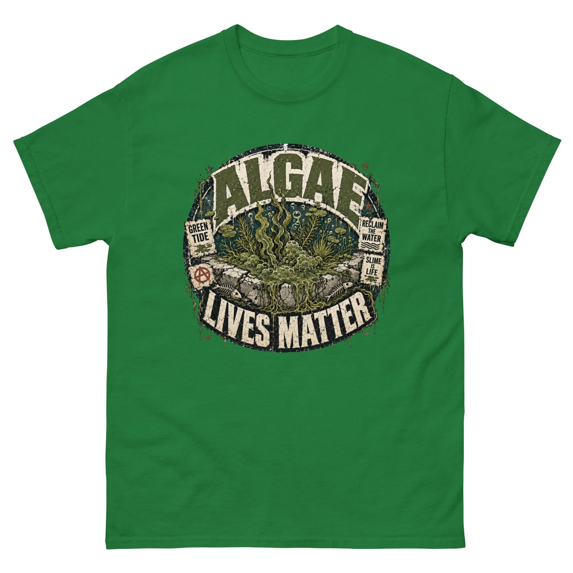unisex-classic-tee-turf-green-front-6a49945da65c9.jpg