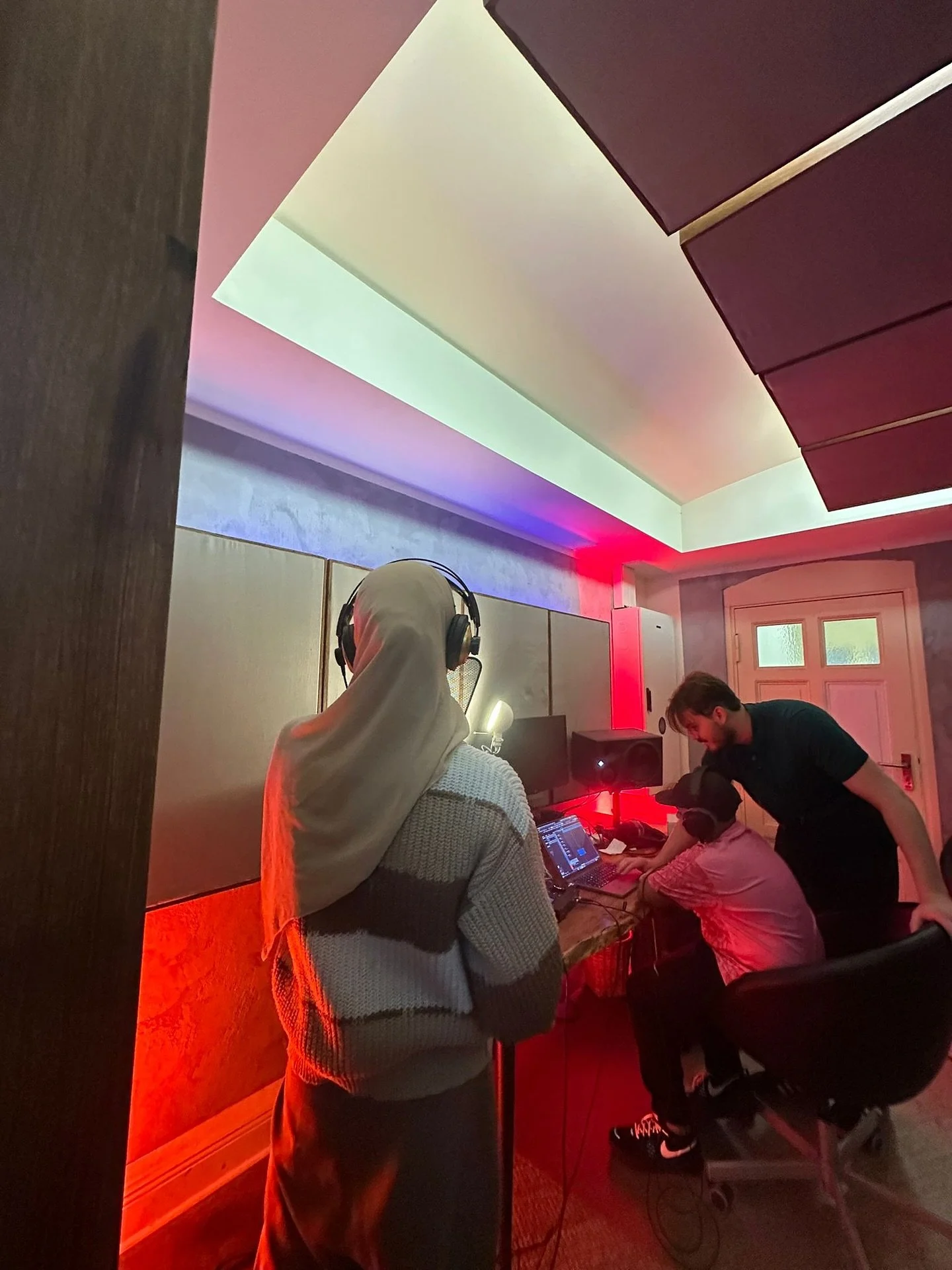 Schulaktionen im Studio @naunynritze diese Woche 🎤🎬🎥