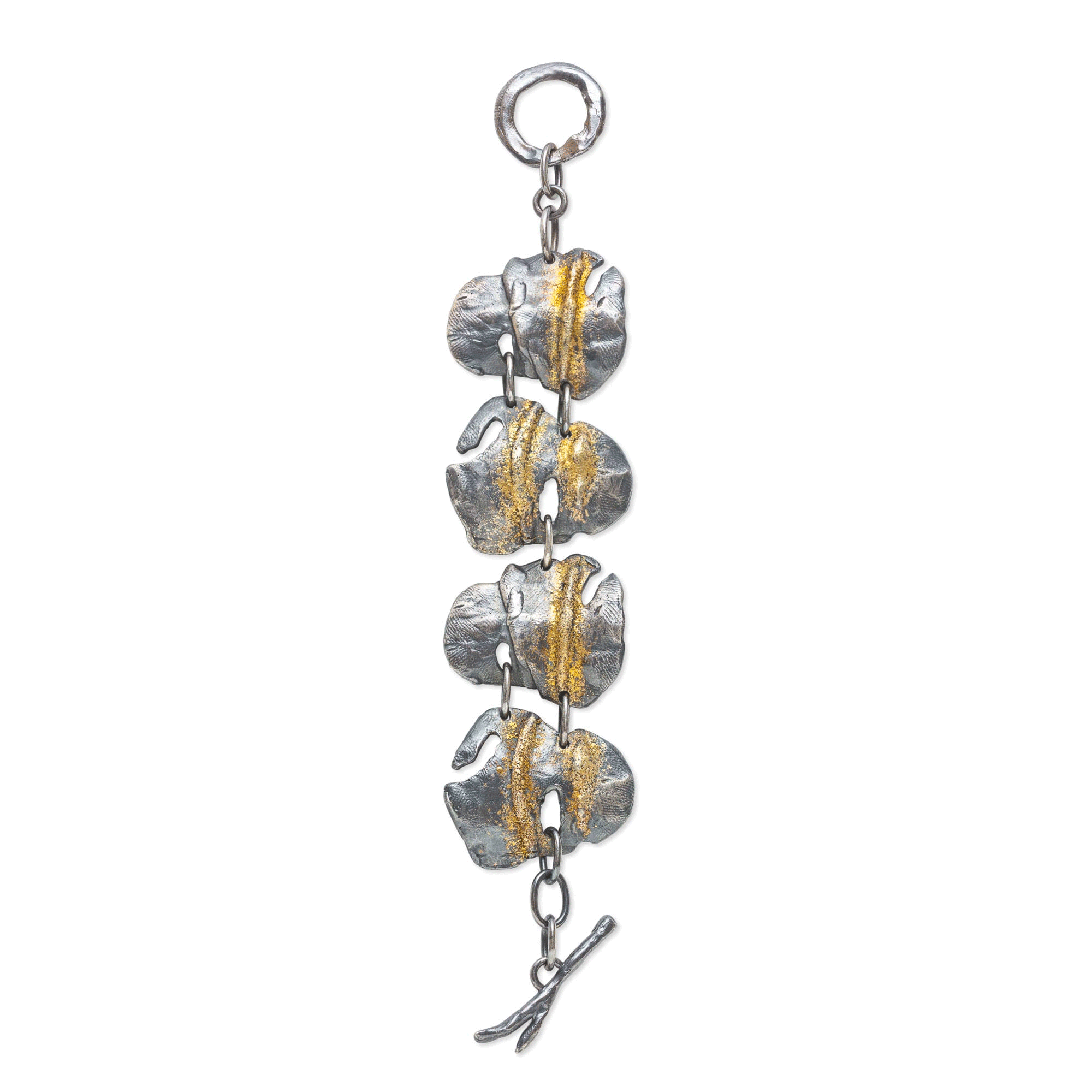 chain link shield bracelet — Latondra Newton Studio