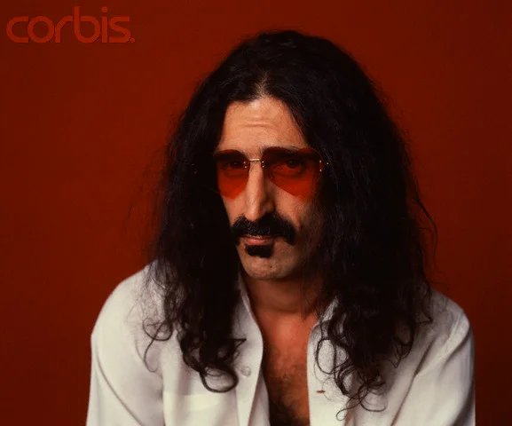 Frank Zappa in Heart-Shaped Glasses