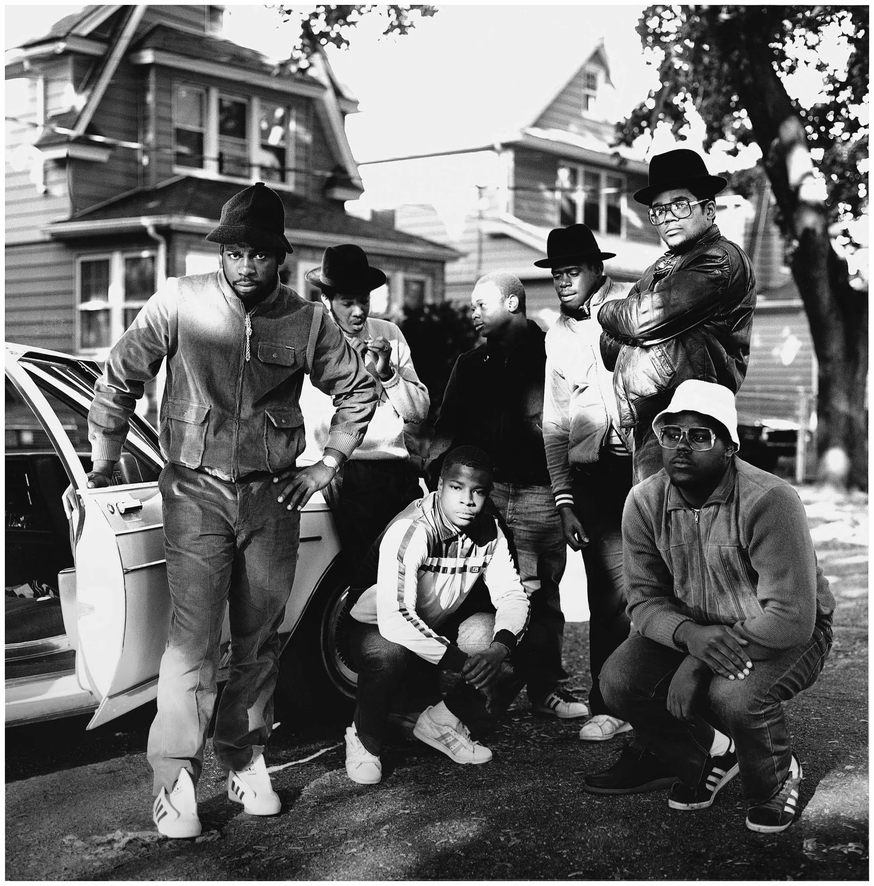photo-janette-beckman-run-dmc-and-posse-in-hollis-queens-ny-1984
