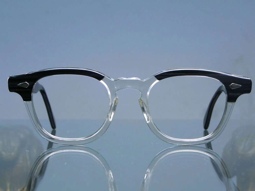 Vintage American Optical HYBRID Stadium Tortoise 44/20 Men's Eyeglass Frame 