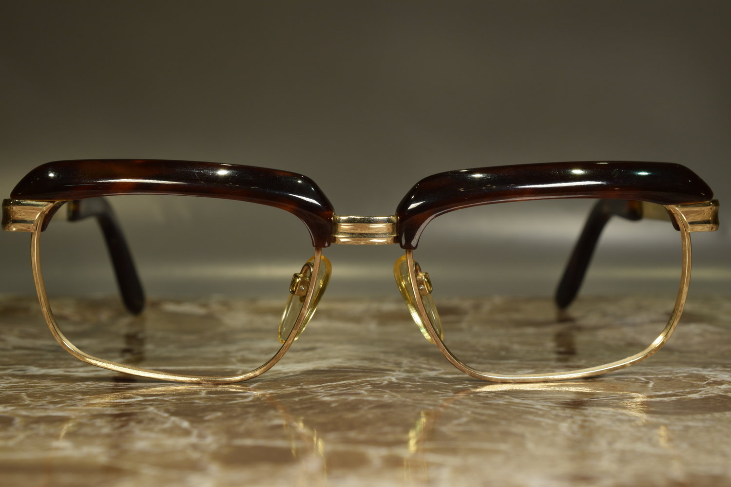 希少 1960s 西ドイツ RODENSTOCK ローデンストック 眼鏡 10k