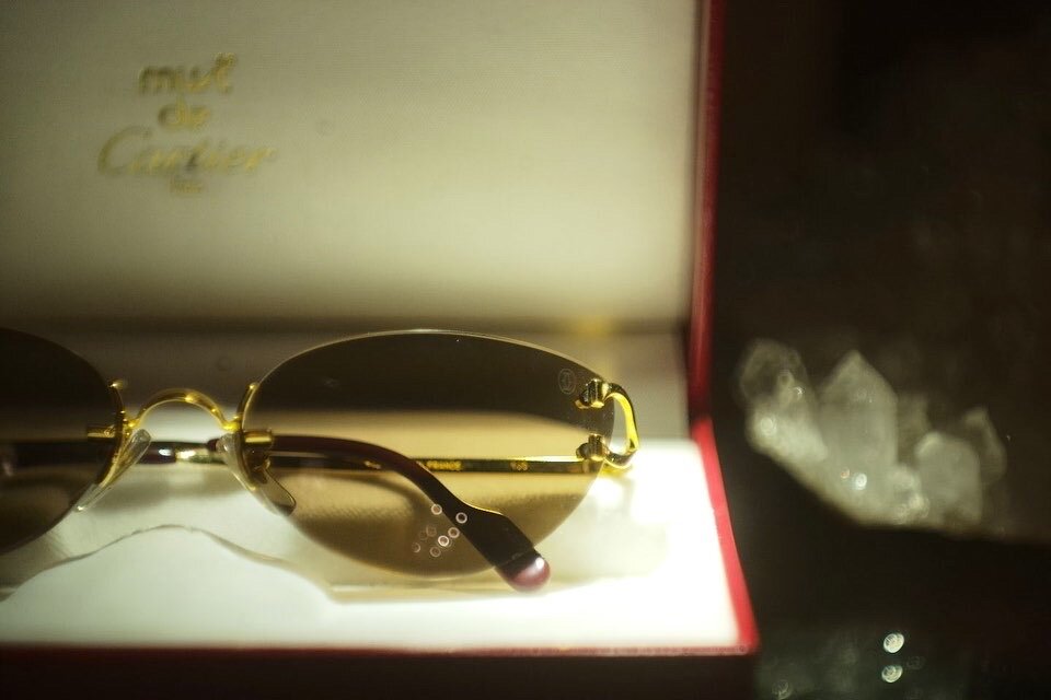 vintage cartier rimless 3point deadstock — SOLAKZADE vintage cartier rimless 3point deadstock — SOLAKZADE