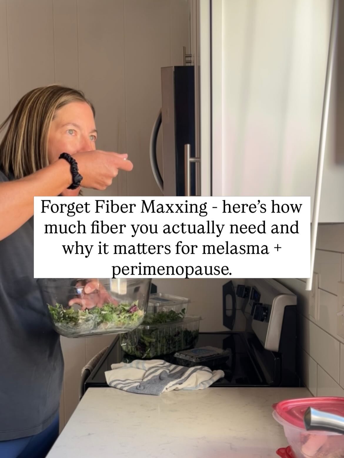 If you have melasma or you&rsquo;re navigating perimenopause, fiber might be the most underrated thing missing from your routine.

Fiber is one of the most powerful tools for hormone balance, skin health, and metabolic function, and yet it&rsquo;s on