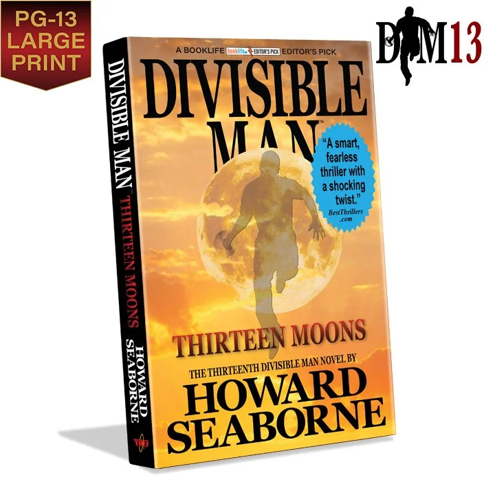 DIVISIBLE MAN - THIRTEEN MOONS - Large Print Edition