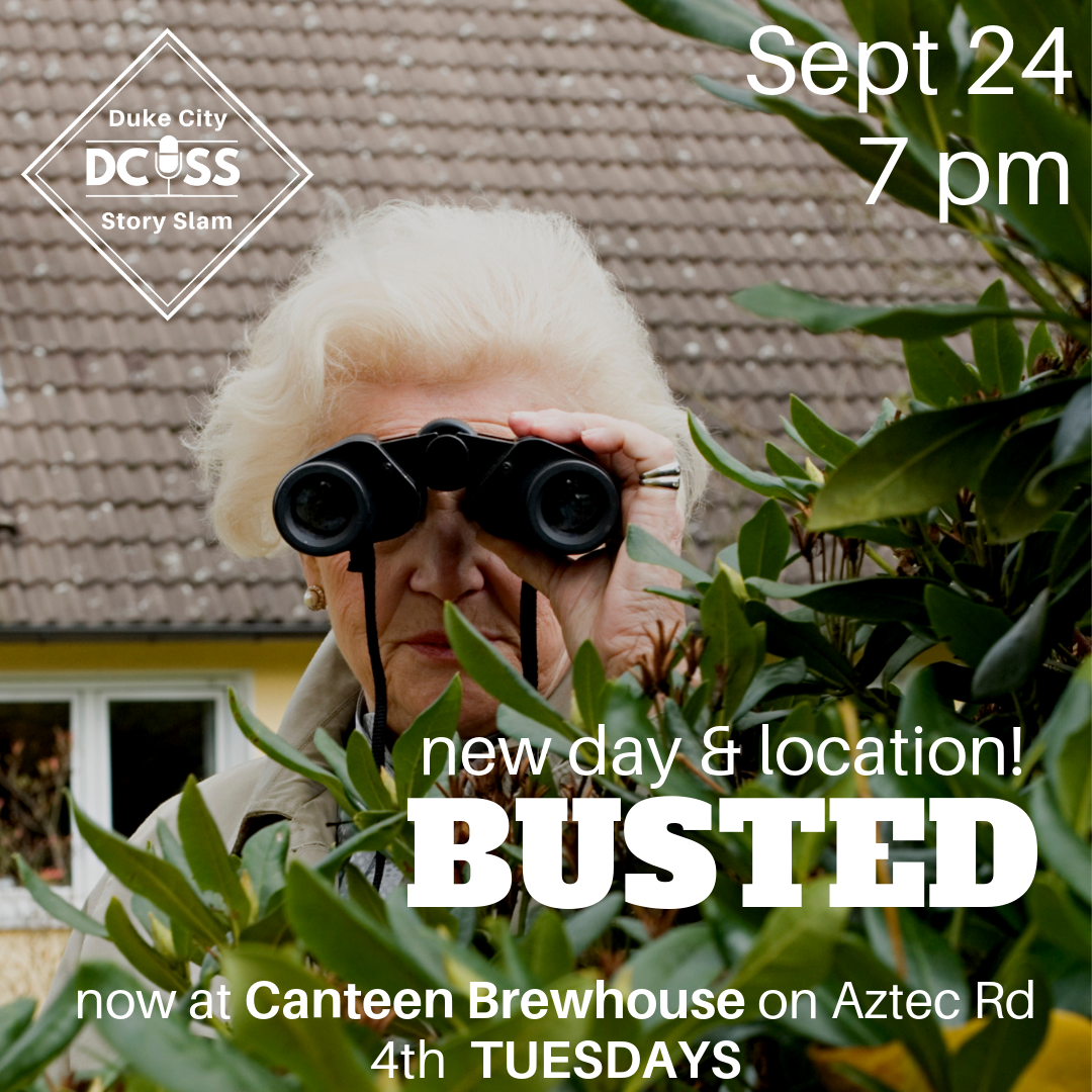 Duke City Story Slam: "Busted"