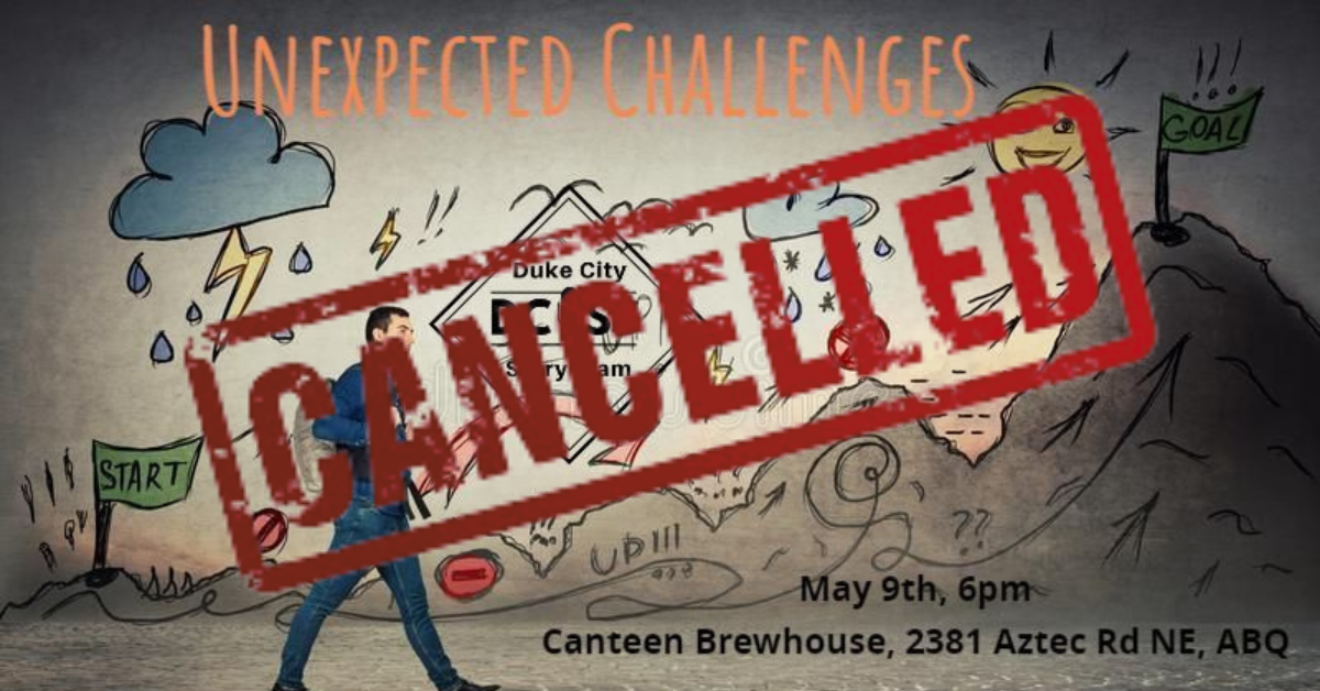 CANCELLED: Duke City Story Slam   