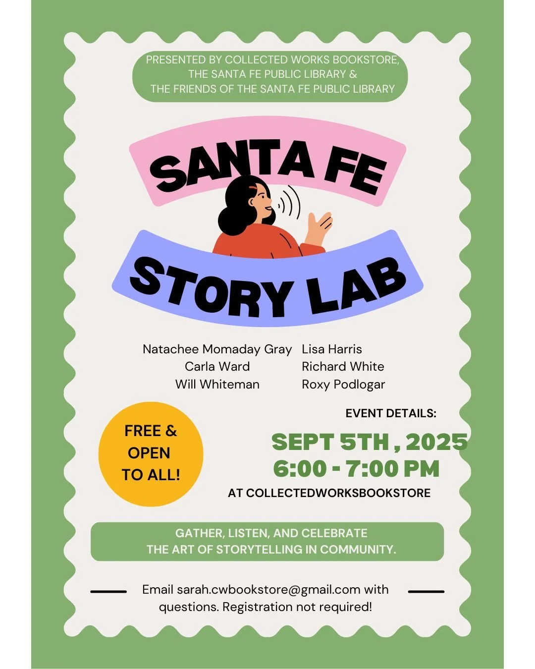 Santa Fe Story Lab: Step Into Story
