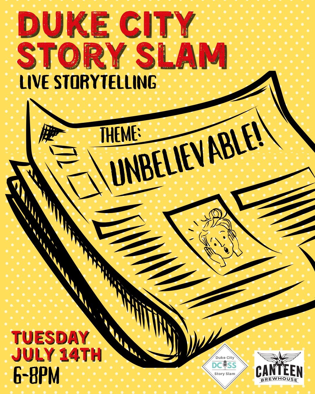 DUKE CITY STORY SLAM (DCSS)
