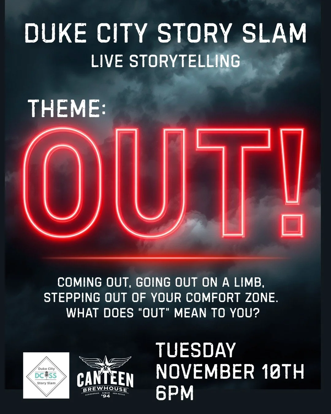 DUKE CITY STORY SLAM (DCSS)