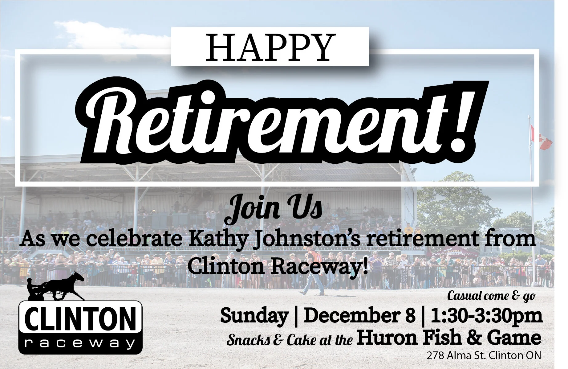 Kathy Johnston set to retire from Clinton Raceway
